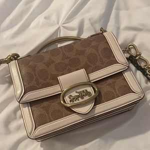 Coach too handle crossbody bag